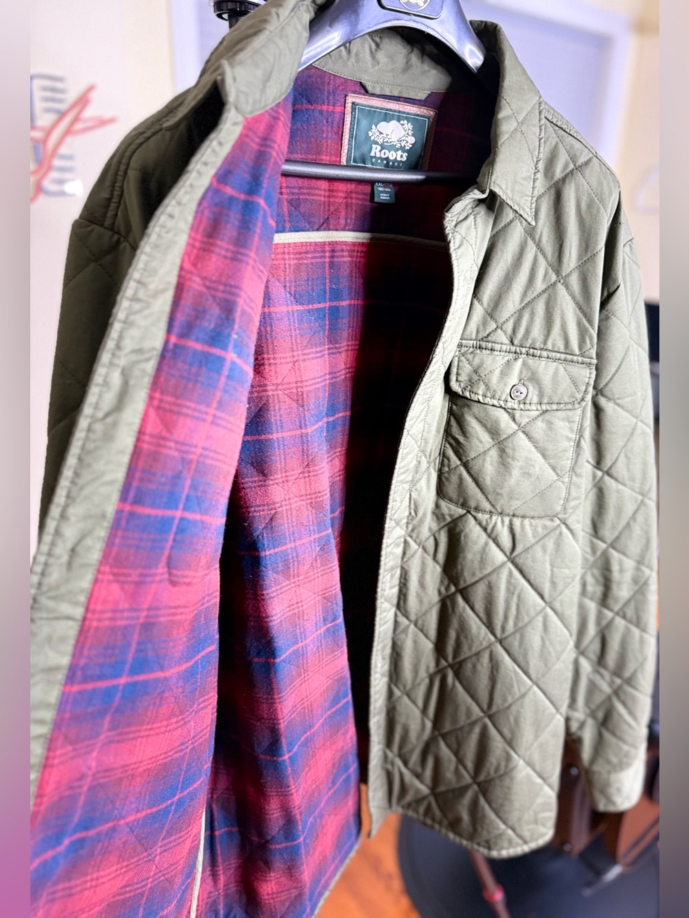 Beautiful Roots Quilted Jacket!!! - Picture 3 of 7